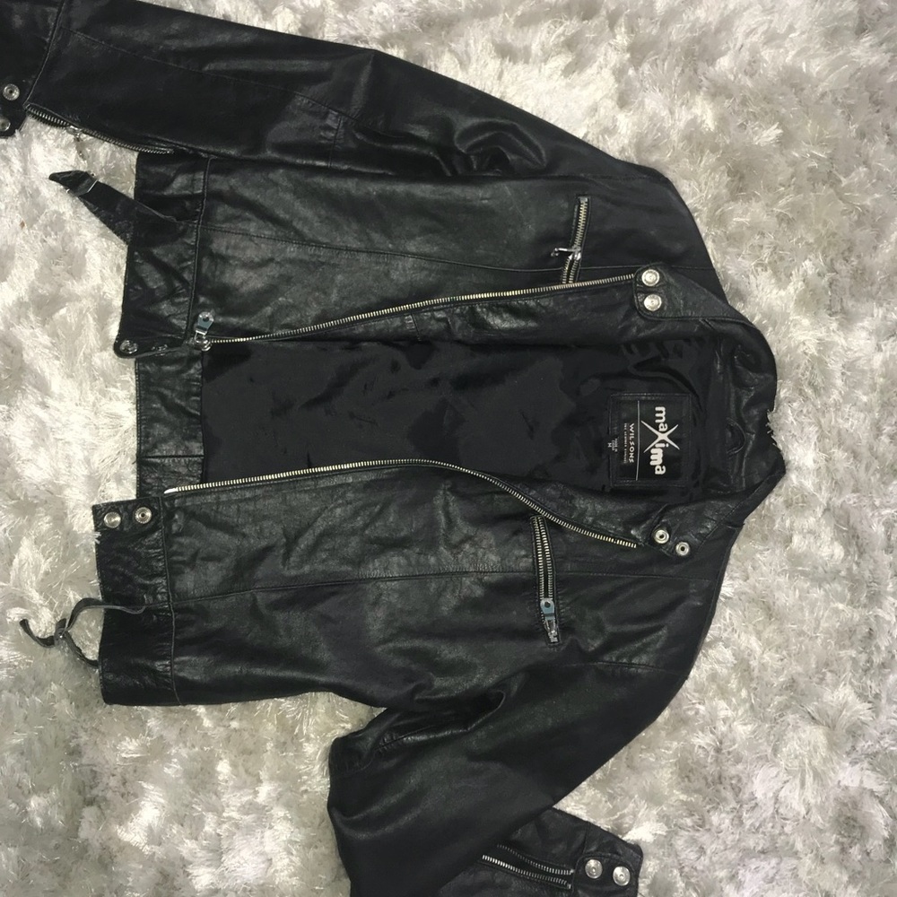 Leather jacket